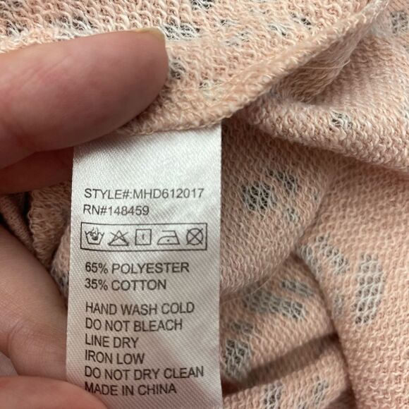 NWT Maronie x Revolve oversized lace up long sleeve pullover hoodie size M - Picture 5 of 13